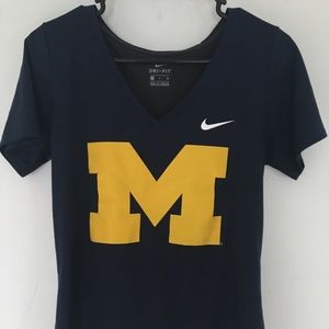 Michigan Nike Dri-Fit Tee